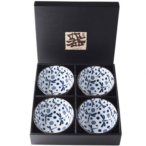 Set misiek Blue Dragonfly 4 ks