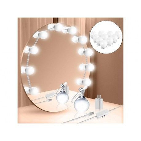 01599 LED osvetlenie na zrkadlo 10ks