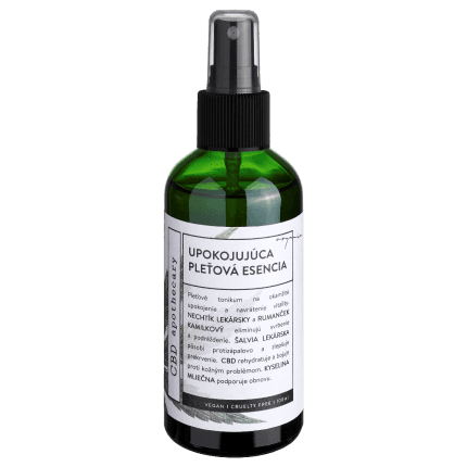 SOAPHORIA Upokojujúca pleťová esencia (tonikum) 250 mg CBD 100 ml