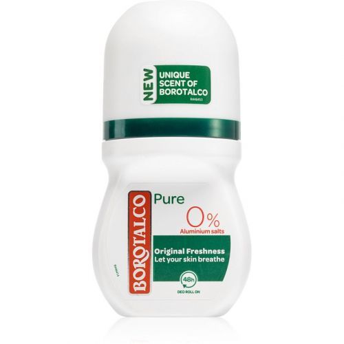 Borotalco Pure Original Freshness dezodorant roll-on bez obsahu hliníkových solí 50 ml