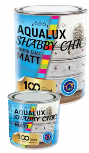 Aqualux Shabby Chic - vodouriediteľný matný lak bezfarebný 0,2 l