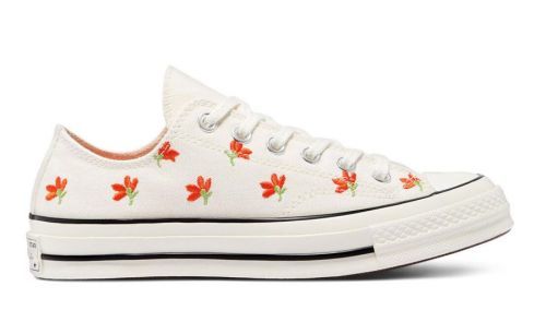Converse Chuck Taylor 70 Floral Print biele 570916C