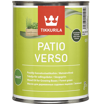 PATIO VERSO - Napúšťací olej na drevené povrchy zelený 0,33 l