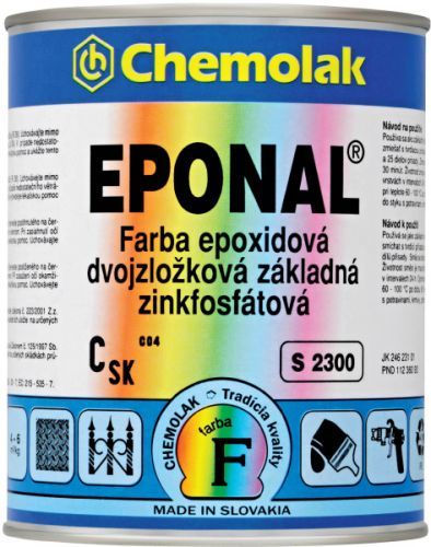 S 2300 - Základná matná epoxidová farba 5 l 0110 - šedá