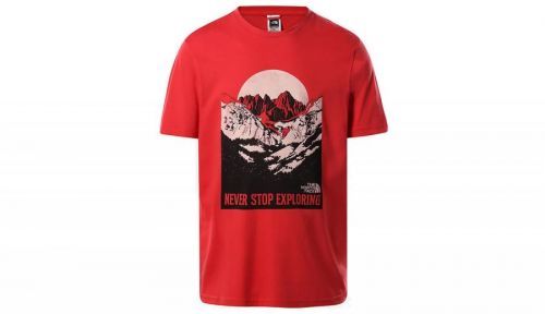 The North Face M Natural Wonder Tee červené NF0AT1GV341