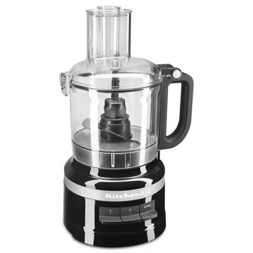 Kuchynský robot KitchenAid 5Kfp0719eob čierny... Food Processor o objemu 1,7 l s malou základnou, všestranné příslušenství – univerzální nůž, hnětač n