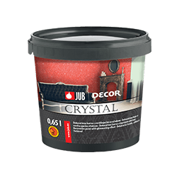 DECOR CRYSTAL - Dekoratívna farba so svetlielkujúcim efektom 0,65 l crystal512e