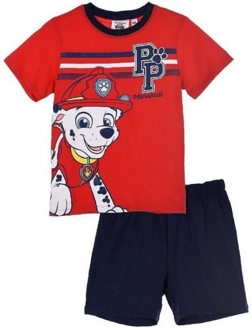 Marshall paw patrol červeno-modré chlapčenské pyžamo