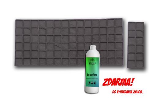 STAMP® Mozaika Štvorec - Profesionálna raznica na výrobu obkladu mk1 40x 17cm + 5,5x 17cm kg