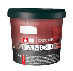 DECOR GLAMOUR - Kovový efekt farby na steny 0,65 l glamour 7104