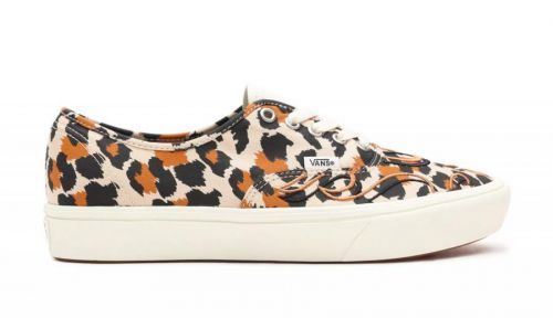 Vans Ua Comfycush Authentic Leopard/Marshmallow hnedé VN0A3WM747B