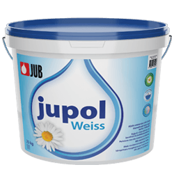 Jupol Weiss - voňavá biela ekologická vnútorná maliarska farba biely 5 l