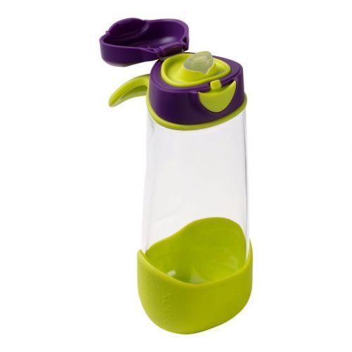 b.box Sport láhev na pití 600 ml - fialová/zelená
