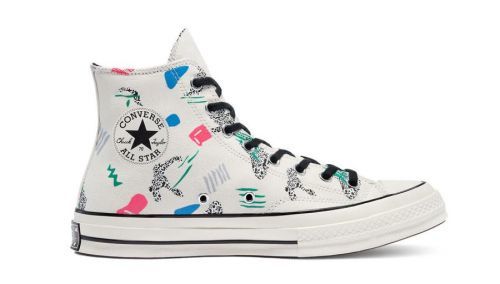 Converse Chuck Taylor 70 Archive Skate Print šedé 170923C