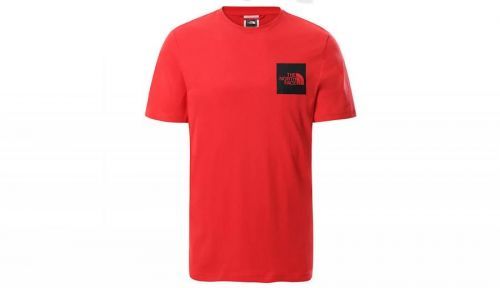 The North Face M Fine Tee červené NF00CEQ5V33