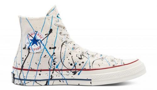 Converse Archive Paint Splatter Chuck 70 High Top biele 170802C
