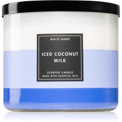 Bath & Body Works Iced Coconut Milk vonná sviečka 411 g