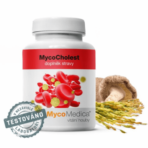 MycoCholest v optimálnej koncentrácii MycoMedica 120 rastlinných kapsúl
