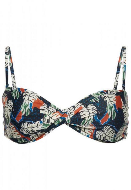 Superdry Bikinový top  zmiešané farby / petrolejová