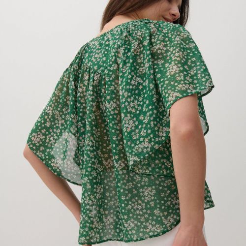 Reserved - Ladies` blouse - Zelená