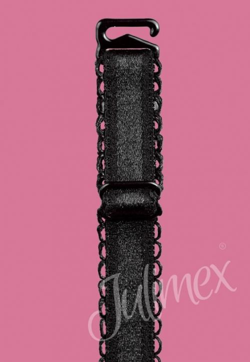 Látková ramienka Taśma Julimex 10mm RB 394,395 biely 10mm
