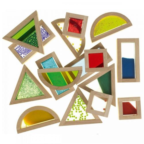 TickiT Sensory Blocks - zmyslové kocky 16ks