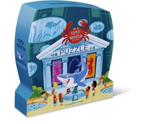 Crocodile Creek Puzzle- Deň v múzeu - Akvárium (48 ks) / Puzzle Day at the Museum - Aquarium (48 pc)