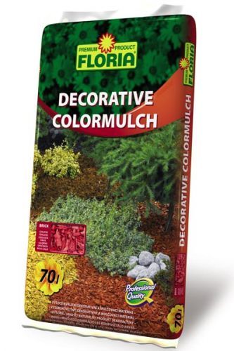 AGRO FLORIA Decor. ColorMulch cihlová 70 l