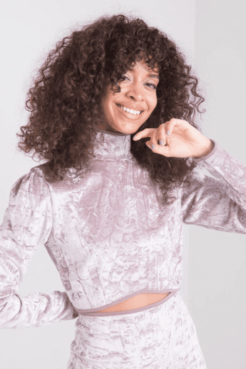 Vrchný diel BSL Lilac velúr M