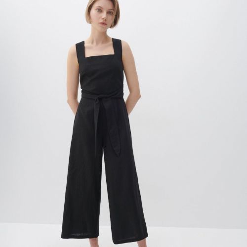 Reserved - Ladies` jumpsuit - Čierna