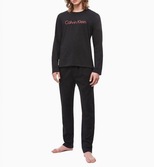 Pánske tričko NM1778E-001 čierna - Calvin Klein čierna L