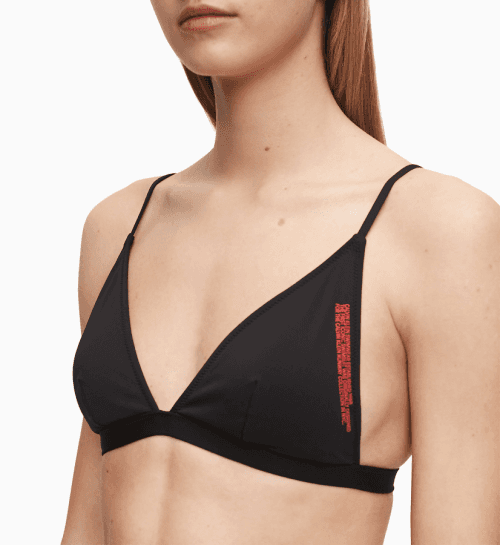Vrchný diel plaviek KW0KW00905-BEH čierna - Calvin Klein čierna L