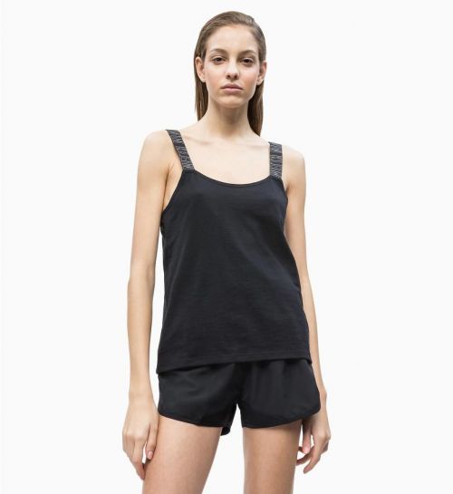 Dámske tielko KW0KW00691-094 čierna - Calvin Klein čierna M