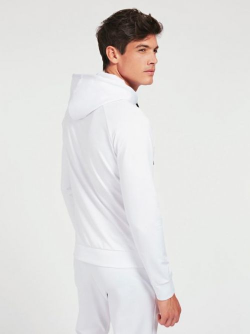 Pánska mikina U0BA07RJQ30 - TWHT - Guess biela L