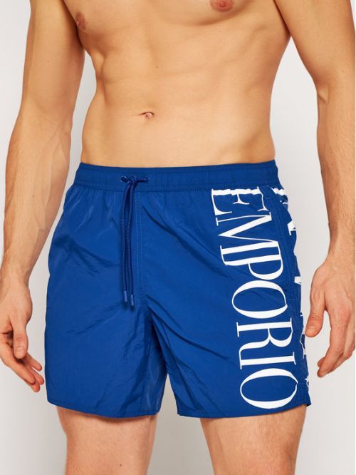 Pánske plavkové šortky 211740 1P414 23033 modrá - Emporio Armani modrá 50