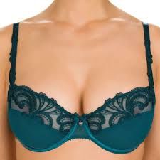 Podprsenka s kosticou Sparkle 825864 - Felina smaragd 75B