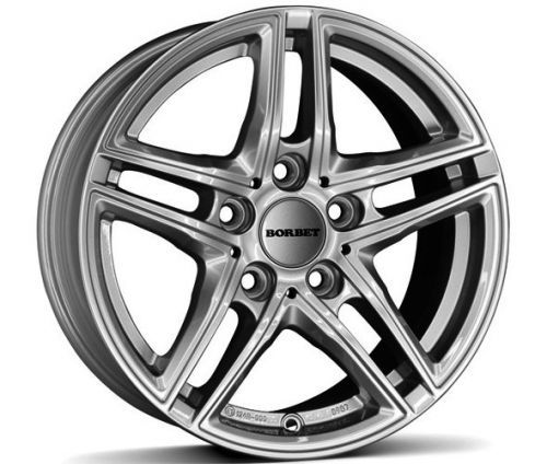 borbet xr (bs) 7,5x17 5x120 et35 strieborný lak