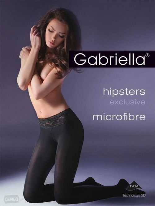 Pančuchové nohavice HIPS MICRO EXCLUSIVE černá 2