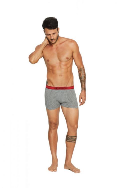 Pánske boxerky Henderson 37798 Vista šedá XXL