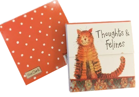 Trhací bloček s ryšavou mačkou