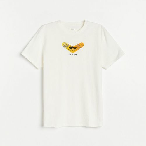 Reserved - Men`s t-shirt - Biela