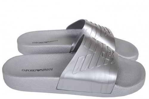 Šľapky X4PS02 strieborná - Emporio Armani strieborná 42
