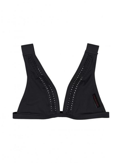 Vrchný diel plaviek KW0KW00809-BEH čierna - Calvin Klein čierna L