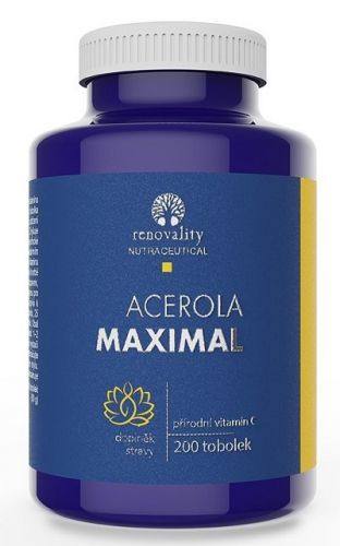 Renovality acerola maximal 200 kapsúl