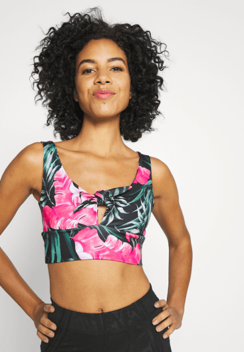 Športová podprsenka O02A24MC01W-PO78 viacfarebná - Guess viacfarebná S