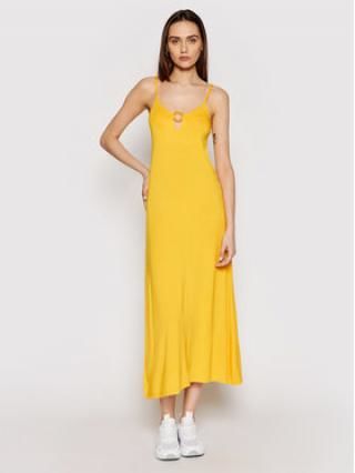 Plážové šaty Emporio Armani 262483 žltá M