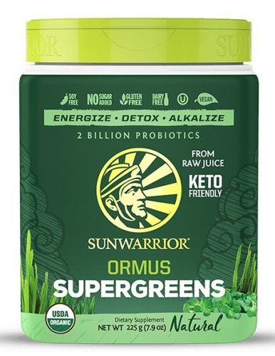 Sunwarrior ormus super greens 454g - natural