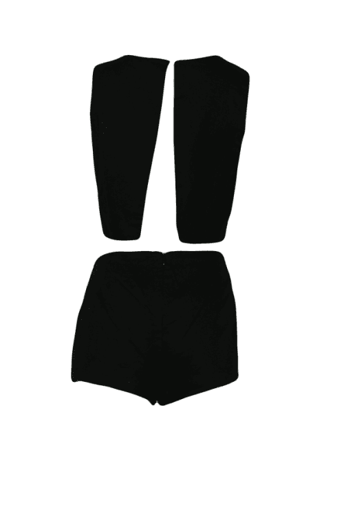 Plážové šaty Cut Out Romper KW0KW00380 - Calvin Klein biela S