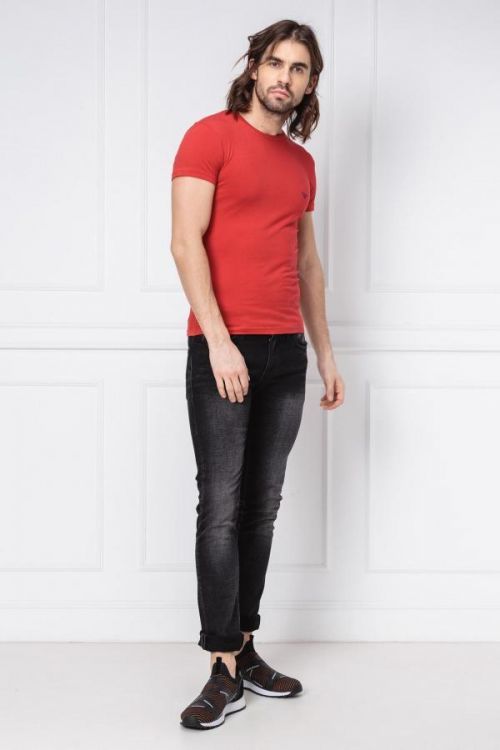 Pánske tričko 111035 9P725 červená - Emporio Armani červená L
