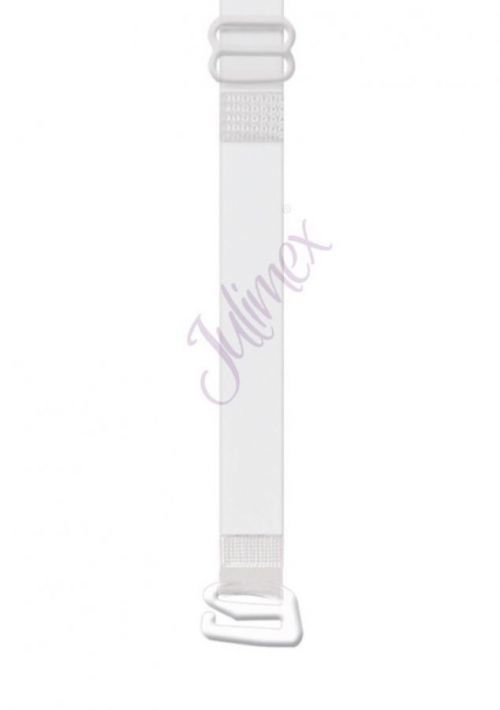 Silikónové ramienka Julimex RT-04 10 mm biela